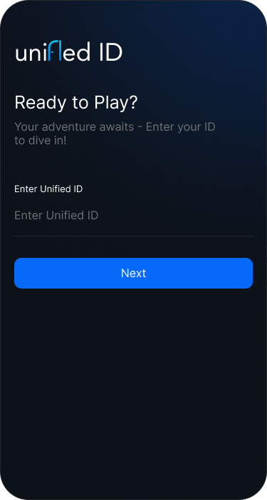 Enter ID Interface